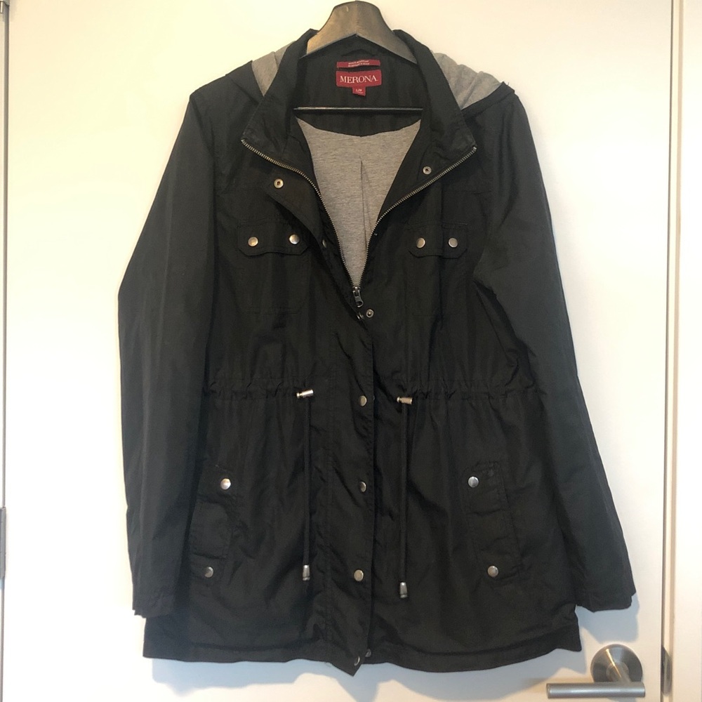 Merona - Black water resistant jacket